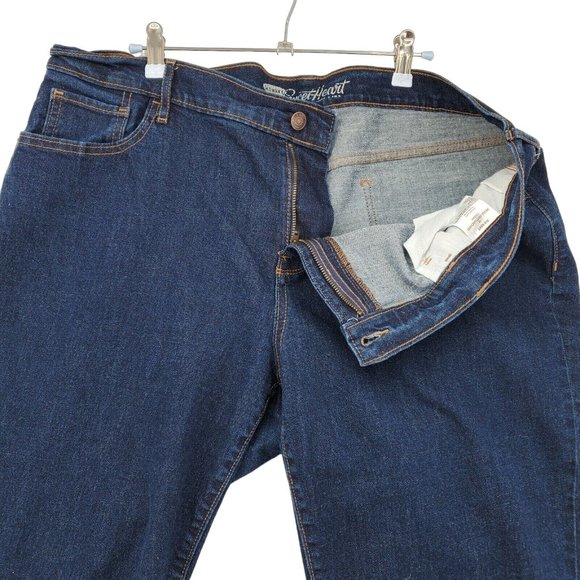 Old Navy Jeans Women's Sweetheart High Rise Denim Straight Leg Blue Size 16 - Picture 5 of 11